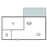Apartment 1 Bedroom Lovely In *