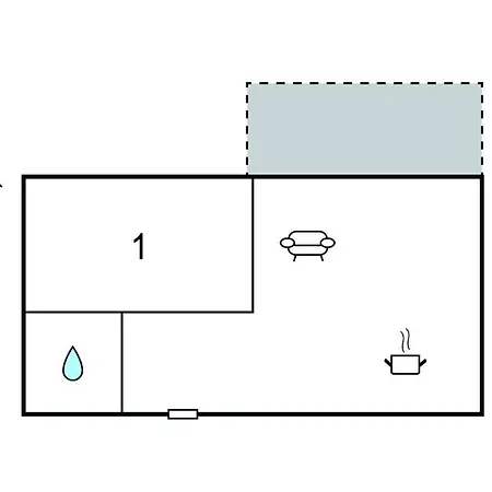 Apartment 1 Bedroom Lovely In *